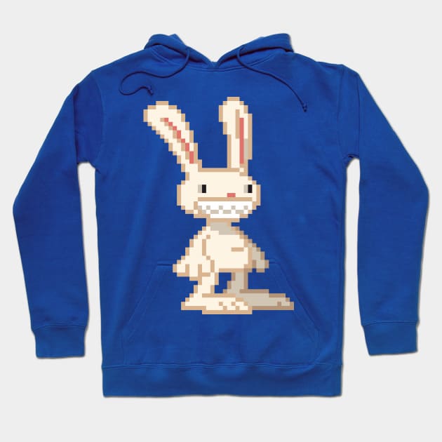 Max the rabbit Hoodie by goatboyjr